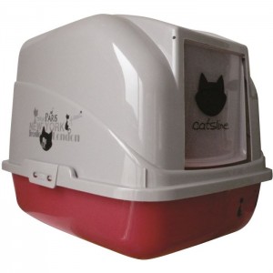 toilettes d’intérieures pour chats , litière, maison de toilette pour chat, faire garder le chat , filtres pour les odeurs